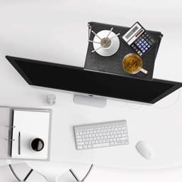 Tv plateau klein - zwart - televisie - beeldscherm plank - beamer plan - gadgets mannen -cadeau — thumbnail 3