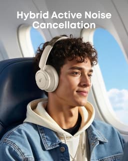 Soundcore by Anker Life Q30 Hybrid Active Noise Cancelling Headphones with Multiple Modes, Hi-Res Sound, 40H Playtime, Fast Charge, Soft Earcups, Bluetooth Headphones, Travel- Wit — thumbnail 4
