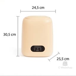 Mini Wasmachine – Draagbaar & Volautomatisch – Met Centrifuge – Kleine Wasjes – Compact & Energiezuinig — thumbnail 5