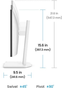 BenQ GW2790TC EyeCare monitor 27 inch - IPS 1080p beeldscherm - FHD - Eye-Care - 144Hz verversingssnelheid - 1 x USB-C - 1 x HDMI - 1 x Display Port - 5 ms - Ergo Design - In hoogte verstelbaar - Native contrast 1500:1 — thumbnail 10