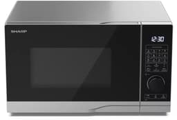 Sharp YCPC284AES - Combi magnetron - 28 liter - vrijstaand - tiptoets + draaiknop bediening - zilver — thumbnail 6
