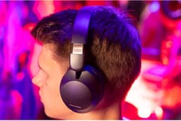 Concept HS4080 SoundJoy - Draadloze hoofdtelefoon voor in de oren - tot 45 uur - Bluetooth 6.0 - Actieve ruisonderdrukking tot 18 dB - Zwart — thumbnail 9