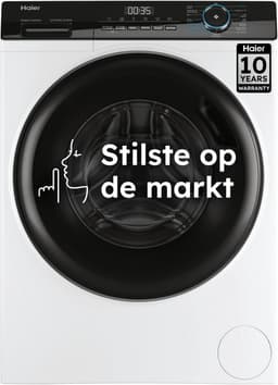 Haier HW90-B14939-DF -De stilste wasmachine op de markt - 9kg - A- Stoombehandeling - Antibacteriële Behandeling (ABT) - 16 programma’s- 10 jaar garantie op onderdelen — thumbnail 1