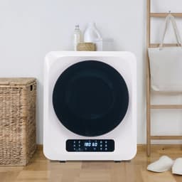 Sweiko Geventileerde wasdroger - 3 kg capaciteit - 850 W - 6 programma-instellingen - Oververhittingsbeveiliging [Energie-efficiëntieklasse G] — thumbnail 24
