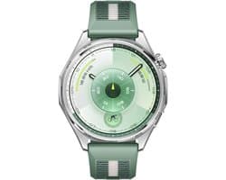 Huawei WATCH GT 6 46mm Groen | 21-Daagse Batterijduur - Nauwkeurige GPS- en Hartslagmeting - Innovatieve Pro-niveau Fietstracking – Analyse van Emotioneel Welzijn - Compatibel met iOS & Android