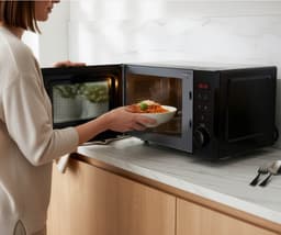 Tomado TMS2002B - Solo magnetron - 20 liter - Met display - 5 magnetronstanden - Binnenverlichting - Matzwart — thumbnail 2
