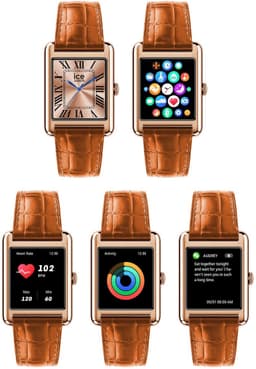 Ice Watch ICE smart TK 2.0 - Rose-gold - Cognac croco 025383 Horloge - Leer - Bruin - Ø 37 mm — thumbnail 7