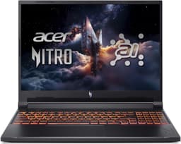 Acer Nitro V 16 AI ANV16-42-R5H1 - CoPilot+ PC - Gaming Laptop - 16 inch 180Hz - AMD Ryzen 7 - 16GB - 1TB SSD - RTX 5060 — thumbnail 1