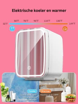 Mini Koelkast - Minibar - Skincare Fridge — thumbnail 7