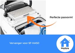 Kleanburg ® Filterset voor Miele – 2x HEPA H13 Filters + 2x Motorfilters – Vervangt Miele SF-HA50 – Geschikt voor Classic C1, Compact C1 & C2, Complete C2 & C3, Guard S1/L1/M1 en S4000 series — thumbnail 3