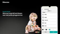 Hisense WF5I1045BBQ Wasmachine - Voorbelading - 10,5 kg - 1400 RPM - Zwart - A-klasse - ConnectLife - Quick Wash - Pure Jet - iFit - iPlay - Trommelverlichting — thumbnail 20