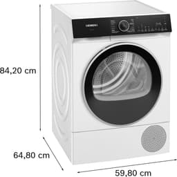 Siemens WQ46H2DEFG - iQ500 - Wasdroger - Warmtepompdroger - 9 kg - - Energielabel B - Zelfreinigende condensor blijvend energiezuinig -Home connect — thumbnail 8