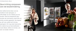 Beko BCSA283E4SN - Inbouw koel-vriescombinatie - 271 l E — thumbnail 5