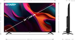 Sharp 50GL4260E - 50 inch - 4K UHD LED TV met Google TV — thumbnail 3