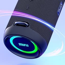 Mifa A90 - Bluetooth Speaker - Krachtig Stereo geluid - 60 Watt - Diepe Bass - Waterdicht - Draagbaar - 24u afspeeltijd - Bluetooth 5.0 - Draadloos – Zwart — thumbnail 10