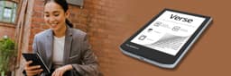 PocketBook E-reader - Verse - Mist Grey — thumbnail 3
