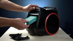SQOON® Hygiene AirClean HEPA-filter geschikt voor Miele SF-HY 60 stofzuigers - Gelijk aan model: 11639240 - Vervangt origineel voor schone en allergievrije uitblaaslucht — thumbnail 2