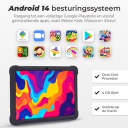 ATouch Kindertablet Tab 10 Plus – Kindertablet Vanaf 3 jaar – Kindertablets 2026 Model – 10 Inch Kids Tablet – Android 15 Tablet Kinderen– Inclusief 64GB+64SD & Screenprotector - Zwart — thumbnail 9