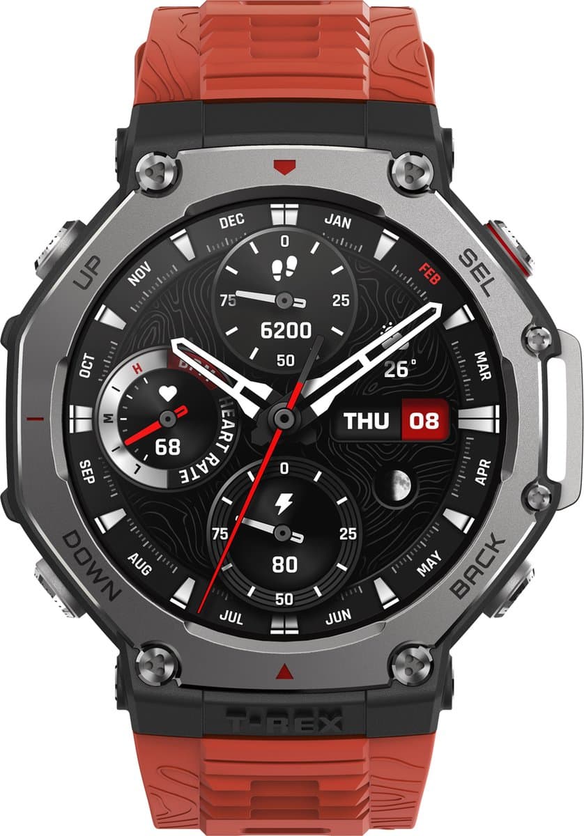 Amazfit T-Rex 3 Lava Red — afbeelding 1
