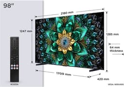 TCL 98Q6C - 98 inch - 4K QD-MiniLED - 2025 - Smart TV — thumbnail 9