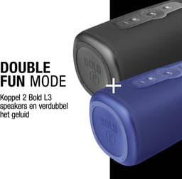 Fresh 'n Rebel Bold L3 - Waterdichte Bluetooth Speaker - Draadloos - 25 uur Speeltijd - True Blue — thumbnail 8