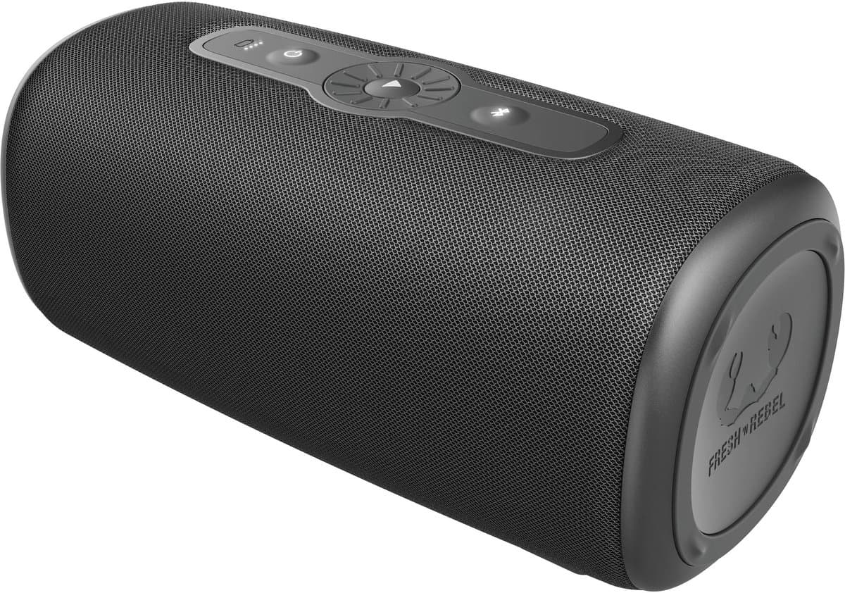 Fresh 'n Rebel Bold L3 - Waterdichte Bluetooth Speaker - Draadloos - 25 uur Speeltijd - Storm Grey — afbeelding 1