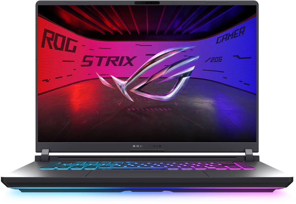 ASUS ROG Strix G16 G615LP‑S5016W - Gaming Laptop - 16 inch WQXGA OLED - Intel Core Ultra 9 275HX - 32 GB /1 TB 32 GB - RTX 5070 — afbeelding 1