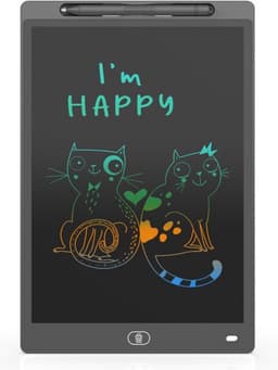 Tekentablet Kinderen – Schrijfbord – Kindertablet – LCD – 10 Inch – Zwart — thumbnail 1