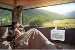 MEDION Smart Split Caravan Airco P502 (5000 BTU, 3-in-1, Koelen, Ontvochtigen, Ventileren, tot 12m², incl. Montageset, voor Caravan, Camper, WiFi, App-Functie, MD 37735) — thumbnail 14