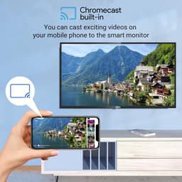 TuTu Full HD Smart Monitor/TV | Google Assistant | 25 inch/63,5 cm | 2x HDMI, 2x USB | Afstandsbediening & HDMI kabel | TU245J03 — thumbnail 4