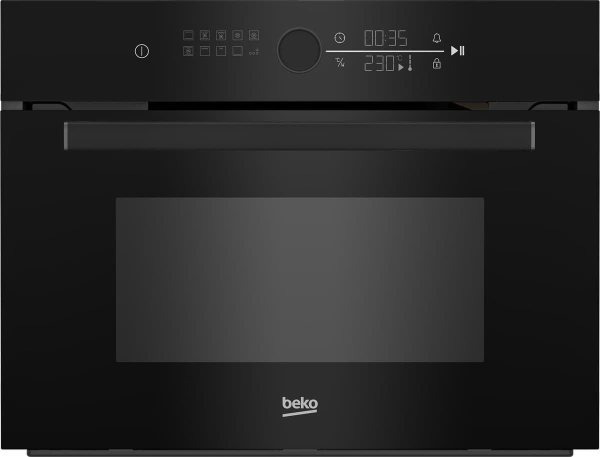 BEKO BBCW17400B - Combi magnetron - Zwart — afbeelding 1