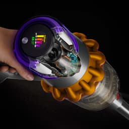 Dyson V15 Detect Fluffy - Steelstofzuiger - Nikkel/Blauw - 230 Air Watts - Zachte vloerborstel — thumbnail 7