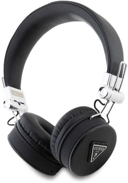 Guess Bluetooth Stereo Koptelefoon - Grained Triangle Logo - Zwart — thumbnail 1