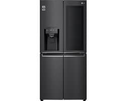 LG GMX844MC6F amerikaanse koelkast Vrijstaand 508 l F Zwart