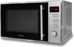 Inventum MN207S Solo magnetron - 20L - 800W - 8 kookprogramma's - Display - Ontdooifunctie - Zilver — thumbnail 3