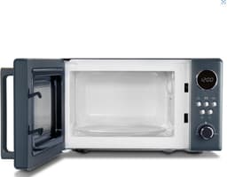 MEDION Retro magnetron (20 liter, ca. 800 watt, 5 magnetronstanden, digitaal display, ontdooifunctie, compact) grijs — thumbnail 12