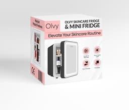 Olvy Skincare Fridge - Mini Koelkast - Skincare Koelkast - Inclusief E-Book - Make-up Koelkast - 4 Liter — thumbnail 7