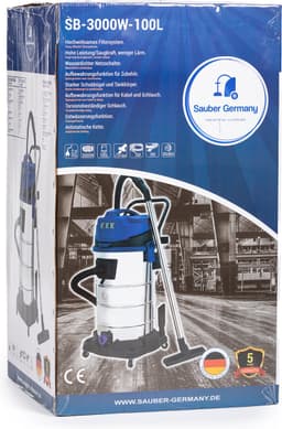 Sauber SB-3000W Industriële Stofzuiger - 100L — thumbnail 4