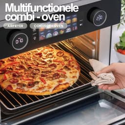 Airfryer Oven - 25L - 12 Programma's - 35 tot 230 Graden - Hetelucht friteuse - 2250W - COOK-IT — thumbnail 2