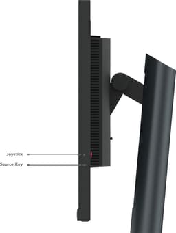 Lenovo ThinkVision P24q-30 LED display 60,5 cm (23.8") 2560 x 1440 Pixels Quad HD Zwart — thumbnail 13