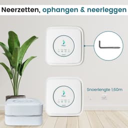 Filair® Luchtreiniger met HEPA H13 Luchtfilter - Air Purifier tegen Allergie, Hooikoorts, Stof, Rook & Huisstofmijt - Stil <30dB met Timer - Luchtzuiveraar Slaapkamer & Woonkamer - Lucht Reiniger + Clean Filter voor Luchtkwaliteit - Wit — thumbnail 11