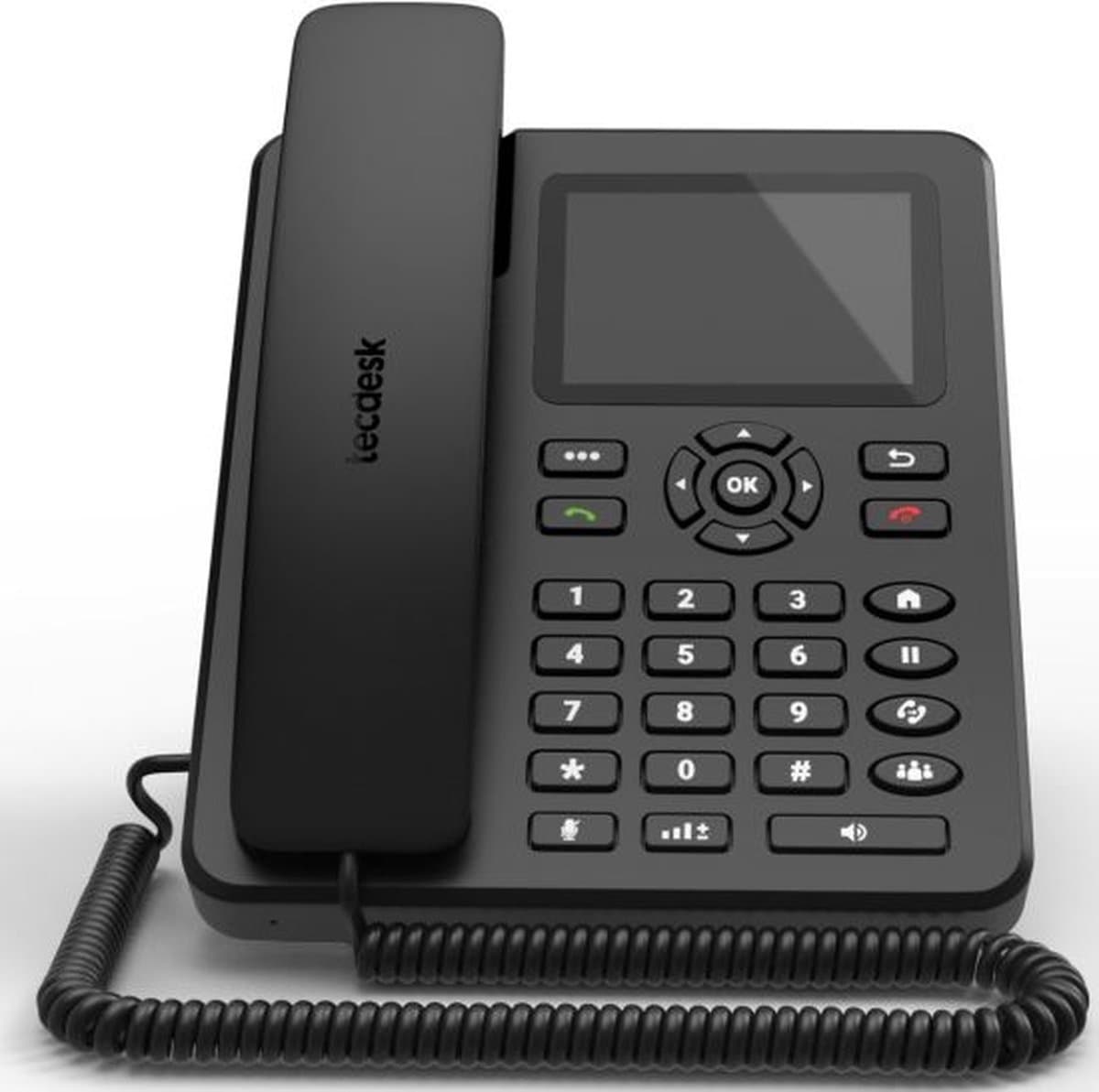 Tecdesk Model 4 4G VOLTE SIM desktopphone touchscreen bluetooth wifi — afbeelding 1