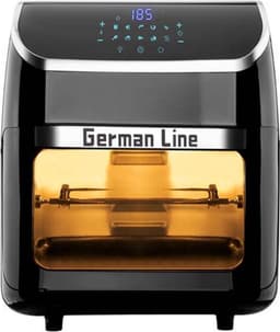 German Line AirFryer Oven 12 Liter - Zwart — thumbnail 1