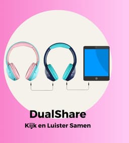 WiseQ Onbreekbare Draadloze Kinderkoptelefoon – Koptelefoon Kind Geluidsdempend – Draadloze Koptelefoon Kind Bluetooth – Over Ear – 45 Uur Batterij – Met Microfoon – Volumebegrenzer – Mintgroen Roze — thumbnail 9