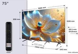 TCL 75T8C 75inch 4K Ultra HD 144Hz 191CM TV — thumbnail 10