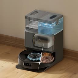iRobot Roomba® Plus 505 Combo Robot + Autowash™ Dock - Robotstofzuiger met Dweilfunctie - Zwart - N1850 — thumbnail 8