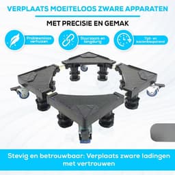 Wasmachine verhoger - Wasmachine verhoger - Wasmachine sokkel - Wasmachine verhoger met lade - Wasmachine opbouwmeubel - Wasmachine opbouwmeubel - Wasmachine Sokkel — thumbnail 7