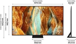 Samsung QE75QN77F - 75 inch - 4K Neo QLED - 2025 - Smart TV — thumbnail 11