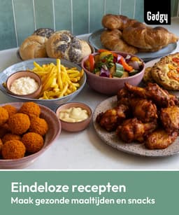 Gadgy Airfryer 5L met Kijkvenster – 1400W – Digitale Heteluchtfriteuse – 7 Voorgeprogrammeerde Programma’s – Touchscreen – Tot 200°C – Gezond Frituren Zonder Olie — thumbnail 7