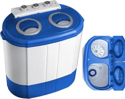 Mini Wasmachine - Voor Kleine Wasgoed - Meerdere Programma's — thumbnail 1